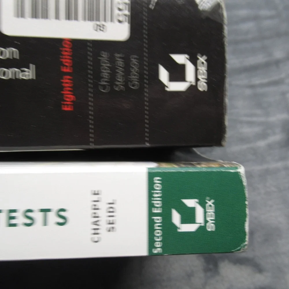 2 Books ISC CISSP Certification Exam Study Guide‎ Official Practice Tests